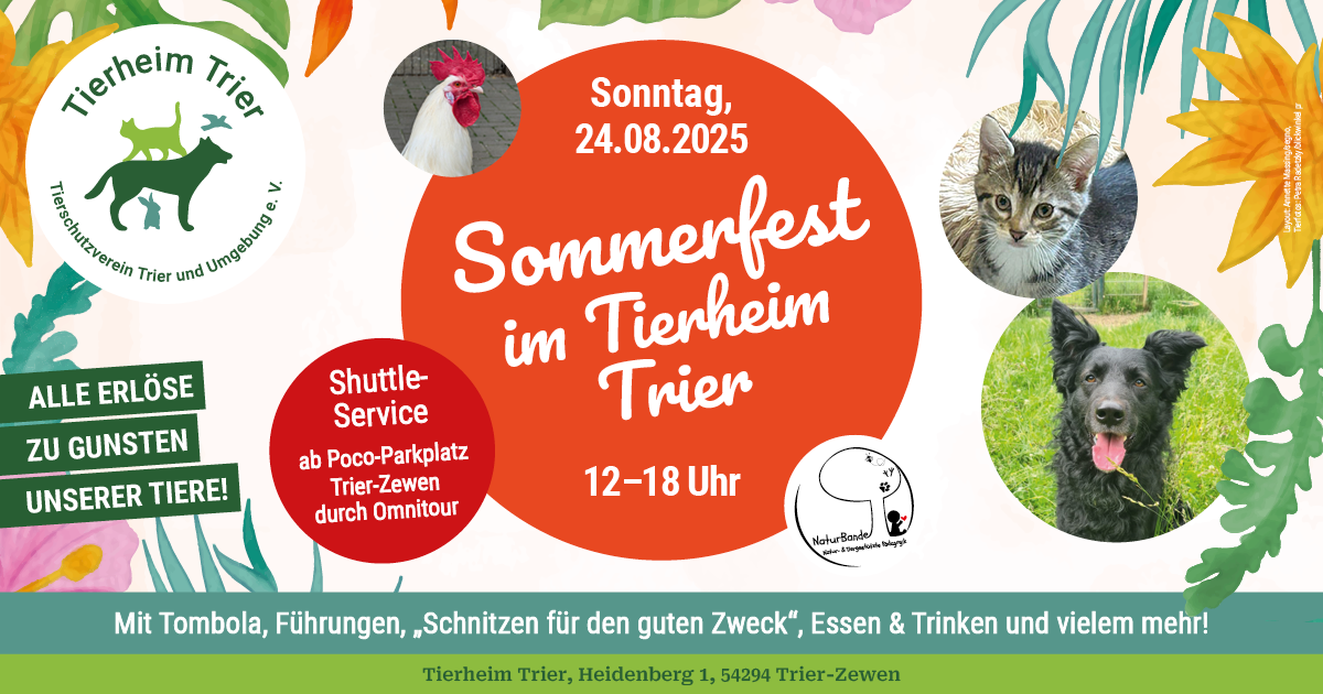Einladung zum Sommerfest am 24.08.2025